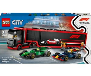 LEGO® - LEGO 60445 F1®-trailer med F1® RB20 og AMR24 - 60445