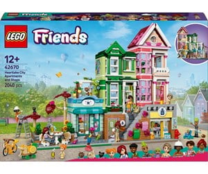 LEGO® - LEGO Friends 42670 Leiligheter og butikker i Heartlake City - 42670