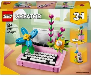 LEGO® - LEGO Creator 31169 Skrivemaskin med blomster - 31169