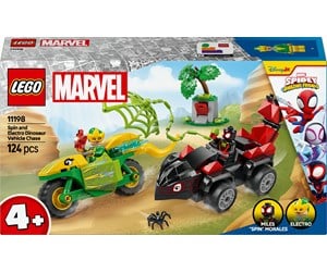 LEGO® - LEGO Marvel Super Heroes 11198 Dinosaurkjøretøyjakt med Spin og Electro - 11198