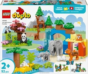 LEGO® - LEGO DUPLO 10446 3-i-1 Villdyrfamilier - 10446