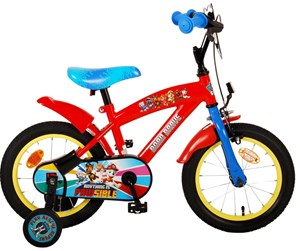 Skating - Volare Paw Patrol Children's Bicycle 14" - Red/Blue - 21508