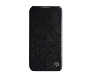 Mobil - Deksel og etui - Nillkin Qin Pro Leather Case for iPhone 13/14 (black) - 6902048248892