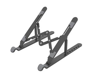 Kabinett tilbehør (kjølepasta mv.) - ORICO Laptop Stand PFB-A24-BK-BP-IP (black) - PFB-A24-BK-BP-IP