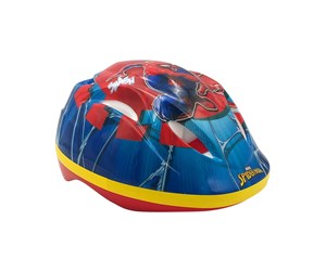 Skating - Volare Marvel Spider-Man Bicycle Helmet - 51-55 cm - Blue/Red - 969