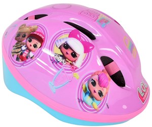 Skating - Volare LOL Surprise Children's Bicycle Helmet - 52-56 cm - Pink - 1029