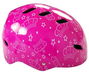 Skating - Volare Bicycle/Skate helmet - 55-57 cm - Pink - 915