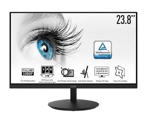 Skjerm - 24" MSI PRO MP242DE - LCD monitor - Full HD (1080p) - 24" - 9S6-3PA1CT-097