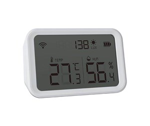 Smarthus - NEO NAS-TH02W Temperature and Humidity Sensor with Zigbee TUYA Display - NAS-TH02W