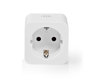 Smarthus - Nedis SmartLife Smart Plug, Zigbee 3.0, IP21, Power meter, White - ZBP131FWT