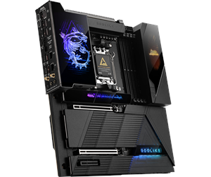 Hovedkort - MSI MEG X870E GODLIKE Hovedkort - AMD X870E - AMD AM5 socket - DDR5 RAM - Extended ATX - MEG X870E GODLIKE