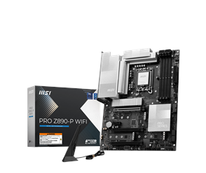 Hovedkort - MSI PRO Z890-P WIFI Hovedkort - Intel Z890 - Intel LGA1851 socket - DDR5 RAM - ATX - PRO Z890-P WIFI