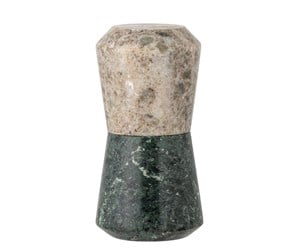 Kjøkkentilbehør - Bloomingville - Duo Salt & Pepper Shaker Set - Green - Marble - 82068222