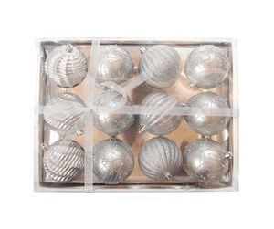 Dekorasjon - Det Gamle Apotek Christmas Ornamets Balls - Silver (24701015) - 24701015