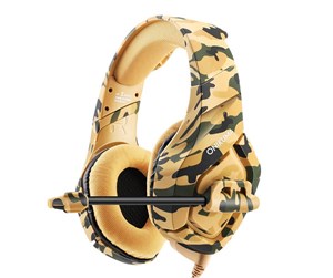 Hodetelefoner - ONIKUMA K1-B Gaming headset (Yellow) - K1-B Yellow