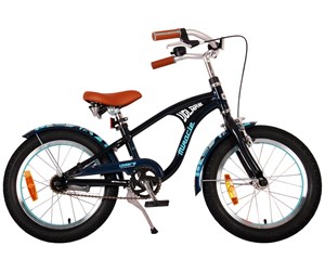 Skating - Volare Miracle Cruiser Children's Bicycle 16" - Matt Blue - 21686