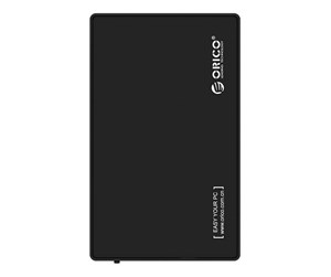 Harddisk - Tilbehør - ORICO 3588 HDD/SSD 3.5" 5Gbps USB-A to USB-B drive enclosure (black) - 3588US3-V1-EU-BKBPIP