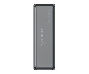 Harddisk - Tilbehør - ORICO NVME M.2 10gbps USB-A to USB-A/C drive enclosure (gray) - DDM2-C3-G2-BK-BP-IP