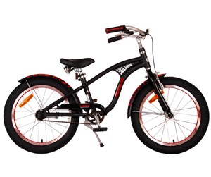 Skating - Volare Miracle Cruiser Children's Bicycle 18" - Matt Black - 21885