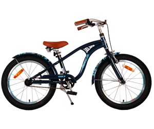 Skating - Volare Miracle Cruiser Children's Bicycle 18" - Matt Blue - 21886