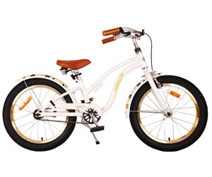 Skating - Volare Miracle Cruiser Children's Bicycle 18" - White - 21888