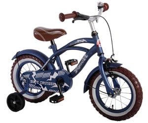 Skating - Volare Blue Cruiser Children's Bicycle 12" - Blue - 51201