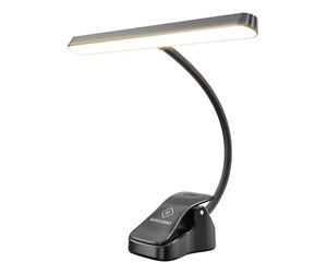 Lommelykter  - Glocusent Music Stand Wireless Light for Music Stand USB-C 4000mAh (black) - GLCSNTA1601