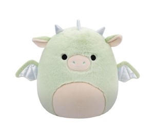 Dukker, Bamser & Utstyr - Squishmallows 30 cm P21 Fuzz A Mallows Drew Dragon - 219040