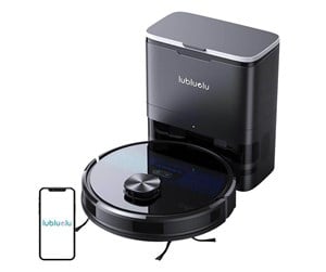 Robotstøvsuger - Lubluelu Robotstøvsuger SL60 Plus Cleaning Robot (Black) - 4873195