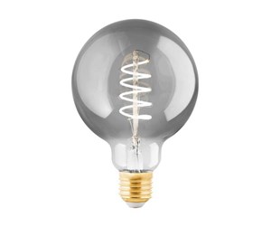 LED-lyspære - EGLO E27 G95 DECO SPIRAL 4W 100LM 2000K DIMMABLE - 110086