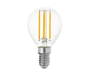 LED-lyspære - EGLO E14 P45 4W 470LM 2700K CLEAR - 110019