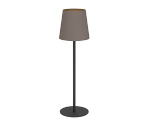 Lamper - EGLO FIORANA table lamp black/cappuccino/gold - 901129