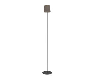 Lamper - EGLO FIORANA floor lamp black/cappuccino/gold - 901111