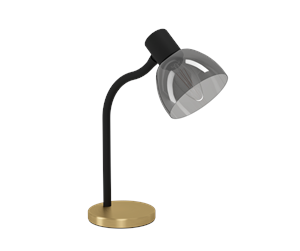 Lamper - EGLO MACERE table lamp black/brushed brass - 901062