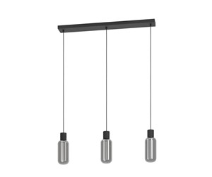 Lamper - EGLO MAIONE long table pendant black/grey - 901005