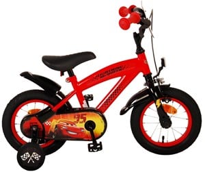 Skating - Volare Disney Cars Children's Bicycle 12" - Red - 21293-SACB