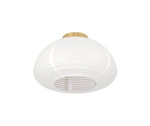 Lamper - EGLO SUMMERHILL ceiling lamp white/wood - 44063