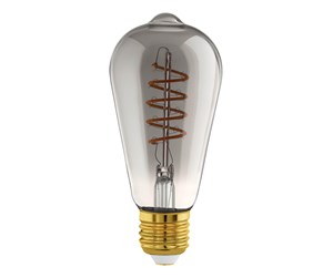 Smarthus - EGLO CONNECT-Z LED ST64 Spiral 4W 2000K E27 smoky - 110285