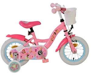 Skating - Volare Disney Princess Children's Bicycle 12" - Pink - 21297-SACB