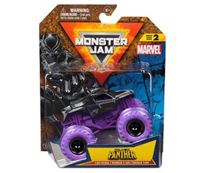 Leketøysbil - Monster Jam 1:64 Marvel Black Panther V2 - 6071944