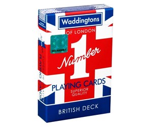 Brettspill & Puslespill - Winning Moves Union Jack - Playing Cards - 5036905029407