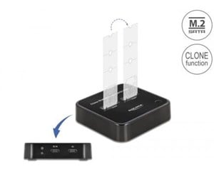 Harddisk - Tilbehør - DeLOCK - SSD docking station - M.2 Card - USB-C 3.2 (Gen 2) - 64178