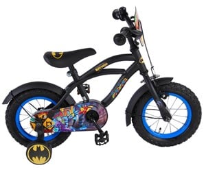 Skating - Volare Batman Cruiser Children's Bicycle 12" - Black - 81234