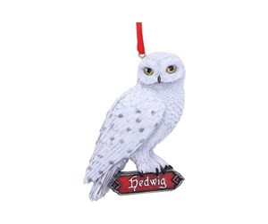 Reklameartikler - Harry Potter - Hedwig's Rest Hanging Ornament 9cm - B6063V2