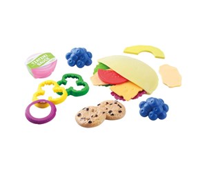 Lekekjøkken & Utstyr - PLAY Toy Food Crunchy Taco Playset 18pcs. - 3768