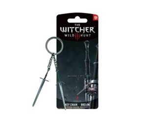 Reklameartikler - Good Loot - The Witcher 3 Geralt Two Swords Keychain - Nøkkelring - 5908305243311