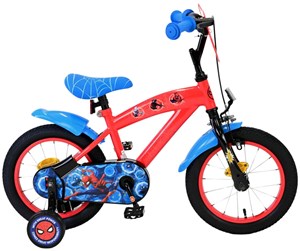 Skating - Volare Spider-Man Children's Bicycle 14" - Blue/Red - 21483-SACB