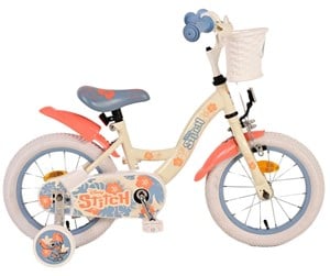 Skating - Volare Disney Stitch Children's Bicycle 14" - Cream - 31450-SACB