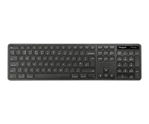 Tastatur - Targus EcoSmart - keyboard full size - AZERTY - French - black Input Device - Tastatur - Fransk - Svart - AKB873FR