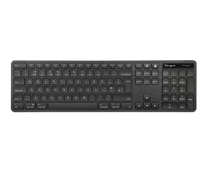 Tastatur - Targus EcoSmart - keyboard full size - QWERTY - Nordic - black Input Device - Tastatur - Nordisk - Svart - AKB874NO